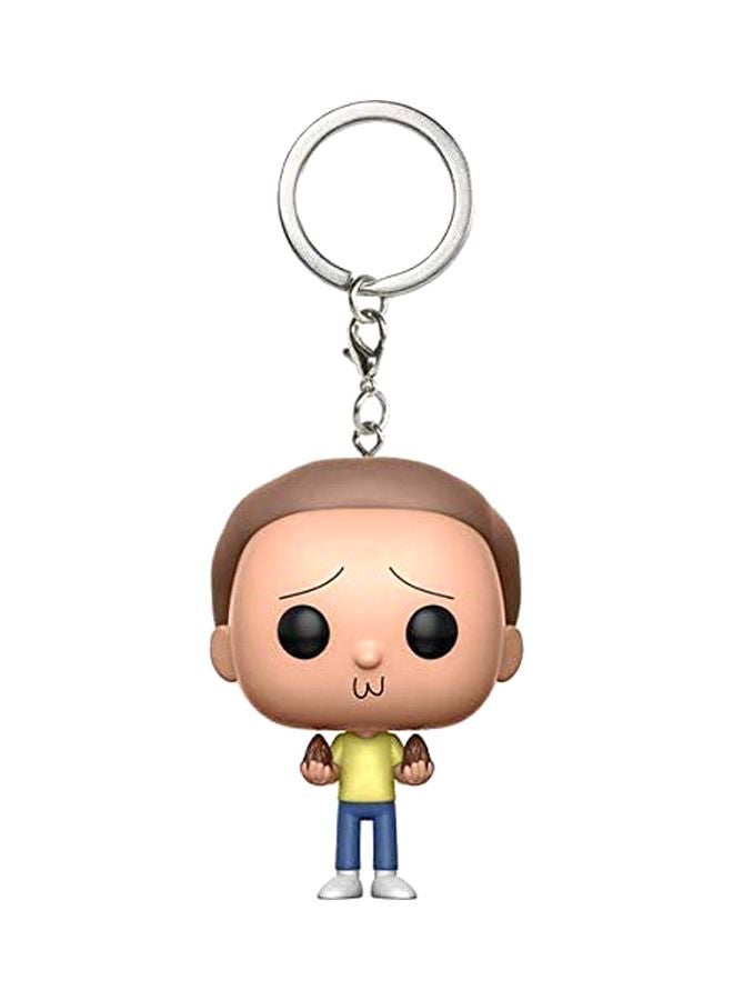 Funko Pop! Morty Figure  Toy Keychain Brown/Beige/Yellow  - Image 1