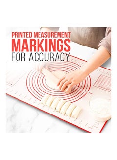 MMG Non-Stick Silicone Baking Mat Multicolour 60 x 40 x 0.4cm  - Image 2