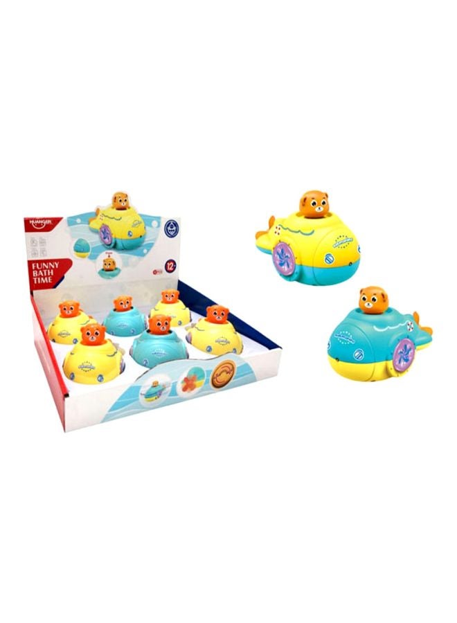 HUANGER 6-Piece Wind Up Bath Toys Set 33.2x9.4x27.7cm - Image 2