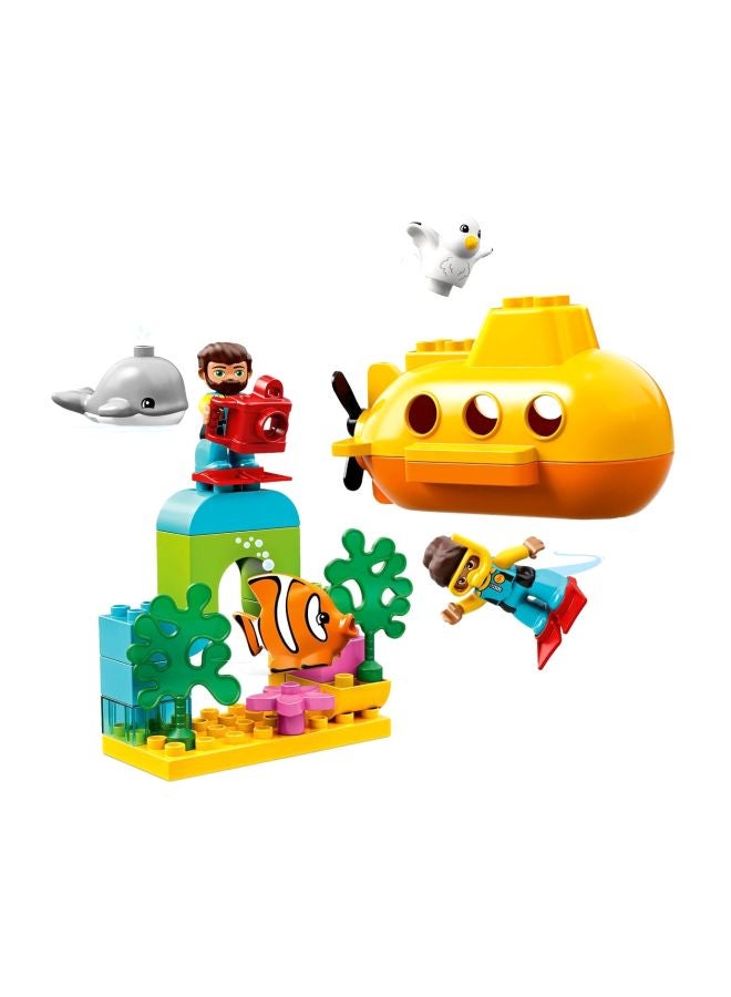 LEGO - Duplo Submarine Adventure 10910 0.28x0.1x0.26cm - Image 1
