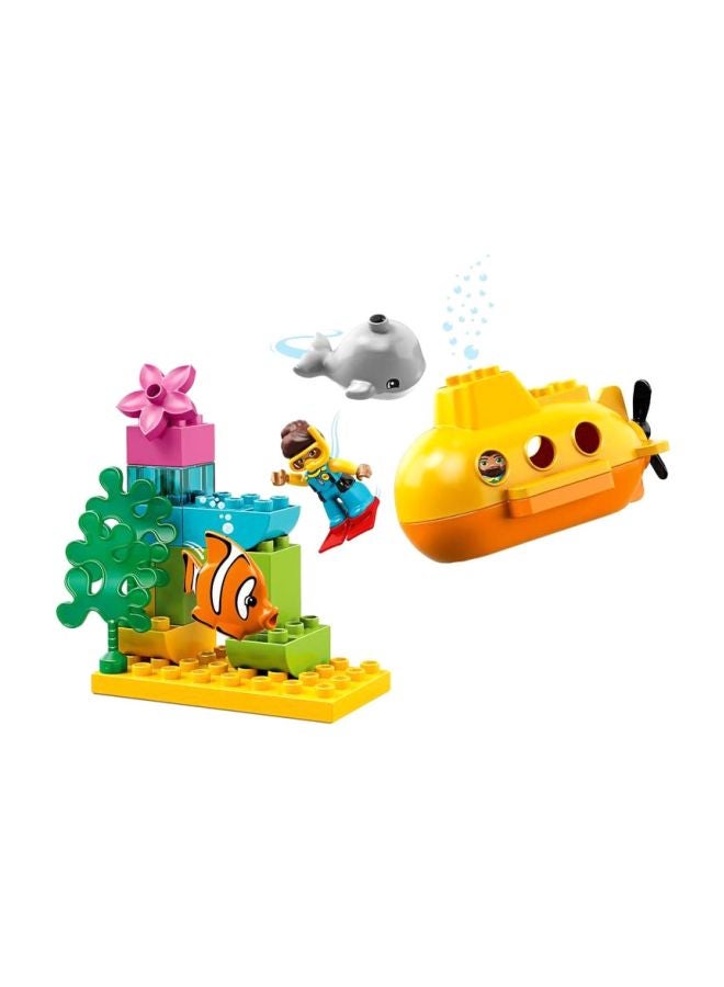 LEGO - Duplo Submarine Adventure 10910 0.28x0.1x0.26cm - Image 1