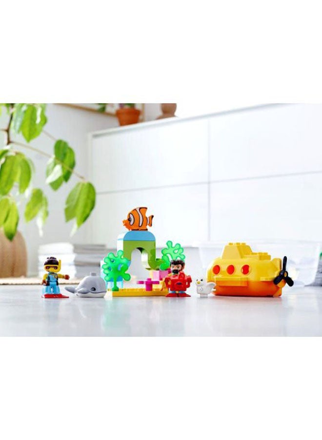 LEGO - Duplo Submarine Adventure 10910 0.28x0.1x0.26cm - Image 1