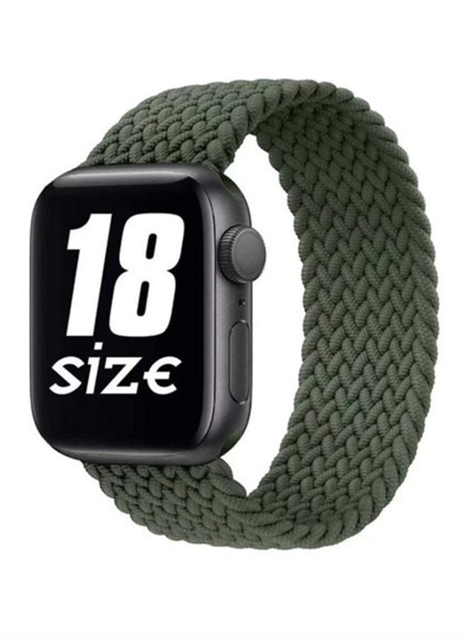 D'VOGUE - Replacement Strap For Apple iWatch Series 6/SE/5/4/3/2/2 Green - Image 1