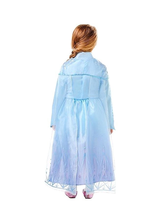 Official Disney Frozen 2, Elsa Classic Travel Dress, Childs Costume, Size Medium Age 5-6 Years Multicolour 3002845-6 - v1612614639/N30677249A_2