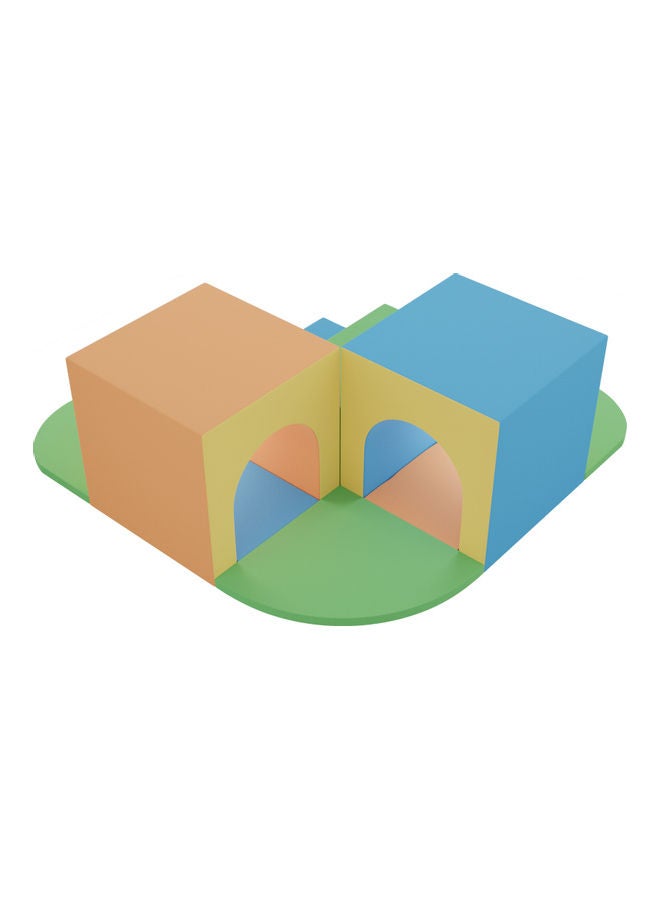 Soft Play Double Tunnel Play Structure 150x150x50cm  - Image 2
