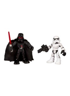 Pack Of 2 Darth Vader And Stormtrooper Action Figure B00P5A2AV2 2.49x5.11x6.3cm