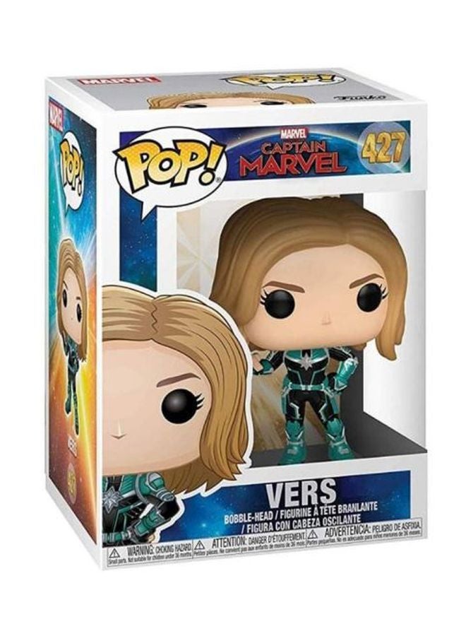 Funko - Pop! Captain Marvel: Vers Bobblehead 3.75inch - Image 1