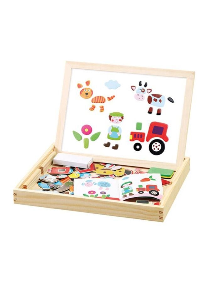 Alostoura - Magnetic Puzzle Board Game 30x23x4cm - Image 1