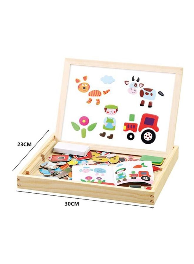 Alostoura - Magnetic Puzzle Board Game 30x23x4cm - Image 1