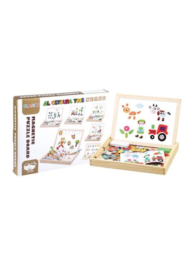 Alostoura - Magnetic Puzzle Board Game 30x23x4cm - Image 1