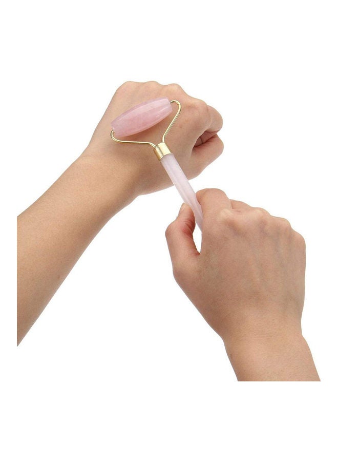 Facial Massage Jade Roller Pink 100grams - Image 4