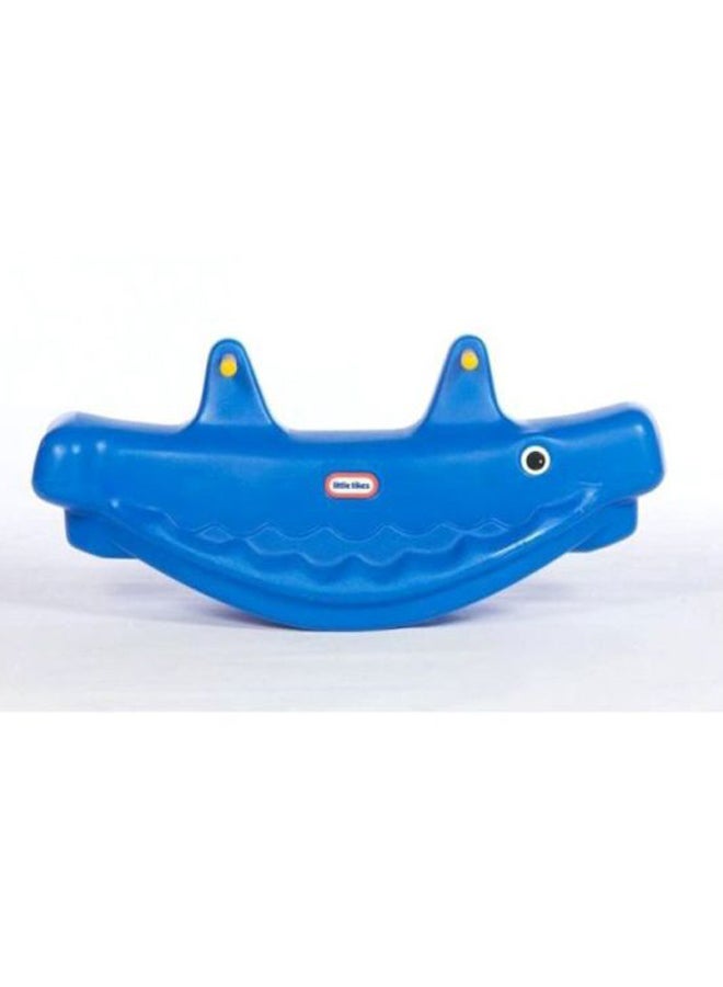 little tikes Whale Teeter Totter Rocking Toy 44.4x48.3x106.7cm - Image 2