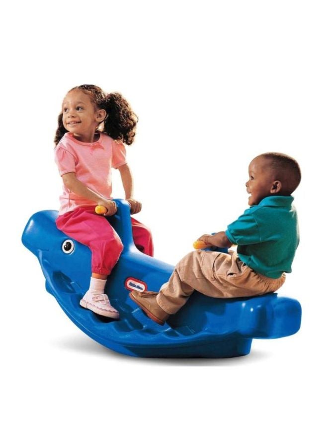 little tikes Whale Teeter Totter Rocking Toy 44.4x48.3x106.7cm - Image 4