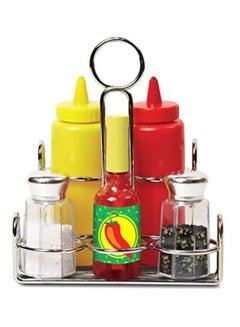 Melissa & Doug 6-Piece Condiment Set 9358  - Image 1