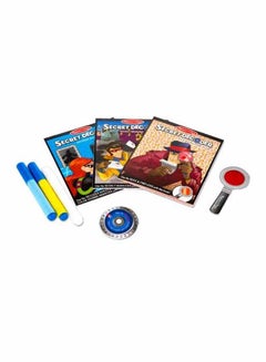 Melissa & Doug On the Go Secret Decoder Deluxe Activity Set and Super Sleuth Toy 5.72x26.67x30.48cm