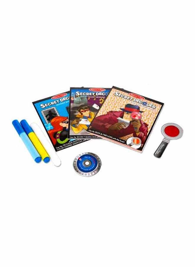 Melissa & Doug - Melissa & Doug On the Go Secret Decoder Deluxe Activity Set and Super Sleuth Toy 5.72x26.67x30.48cm - Image 1