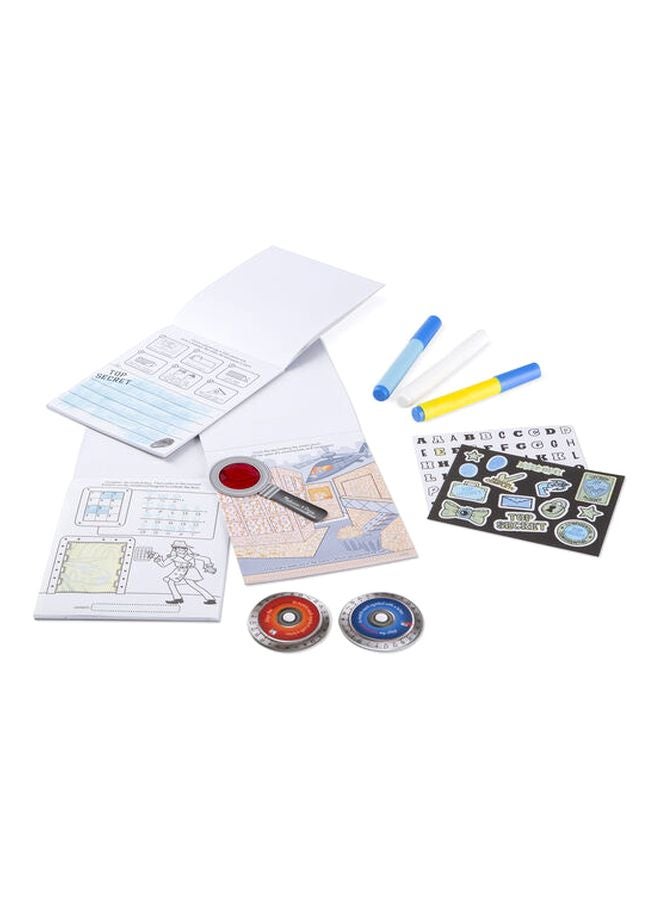Melissa & Doug - Melissa & Doug On the Go Secret Decoder Deluxe Activity Set and Super Sleuth Toy 5.72x26.67x30.48cm - Image 1