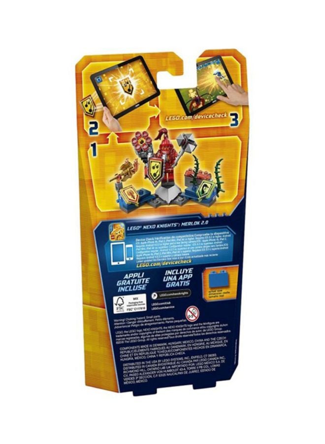 ليغو طقم مكون من 101 قطعة من لعبة تكوبن الهياكل نيكسو نايتس ألتيميت ماسي 70331 70331 101 7 سنوات + - Image 5