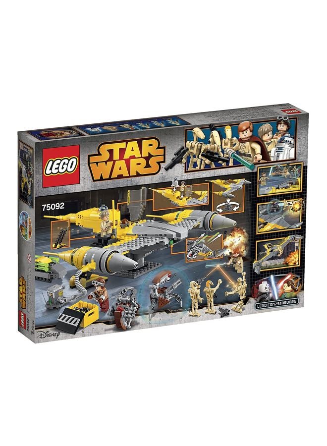 ليغو مجموعة بناء طائرة نابو ستار فايتر من فيلم "Star Wars" مكونة من 442 قطعة 75092 442 أكبر من 8 سنوات - Image 3