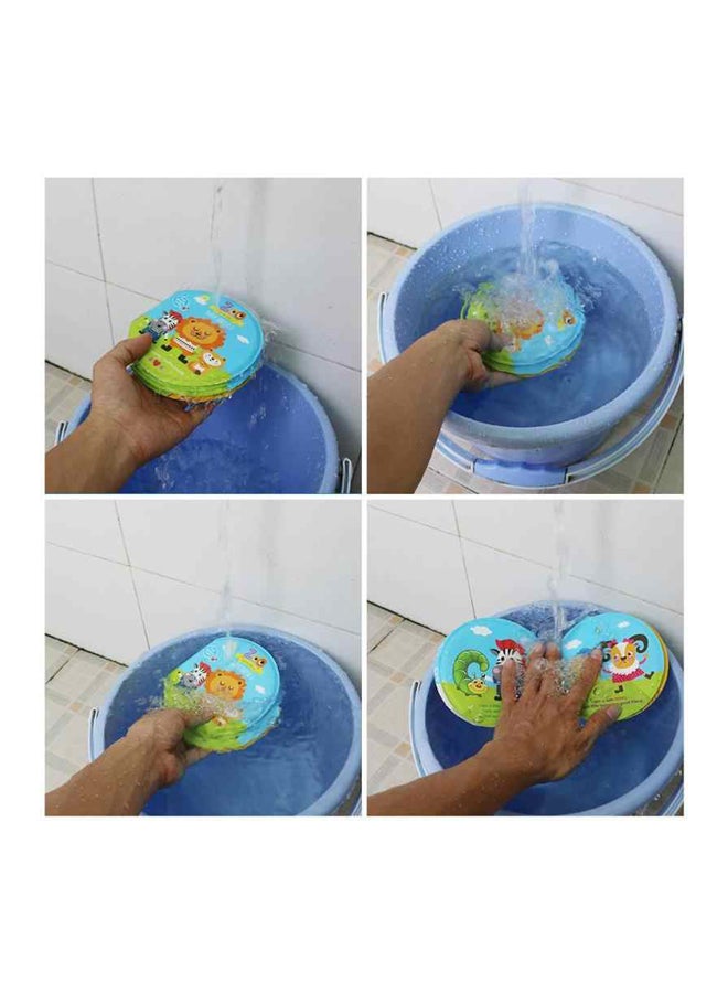 بيوينتي كتاب محشو مضاد للماء بنمط حيوانات صغيرة في حديقة الحيوان - Image 3