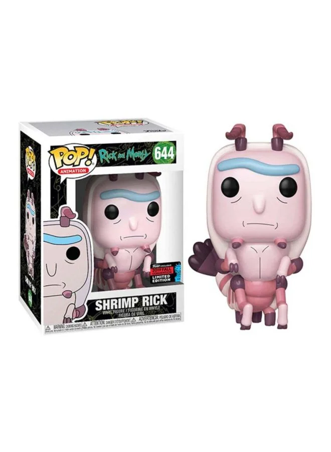 فانكو Pop! Animation: Rick And Morty - Shrimp Rick (NYCC'19) Collectable Vinyl Figure - 43379 3.75inch