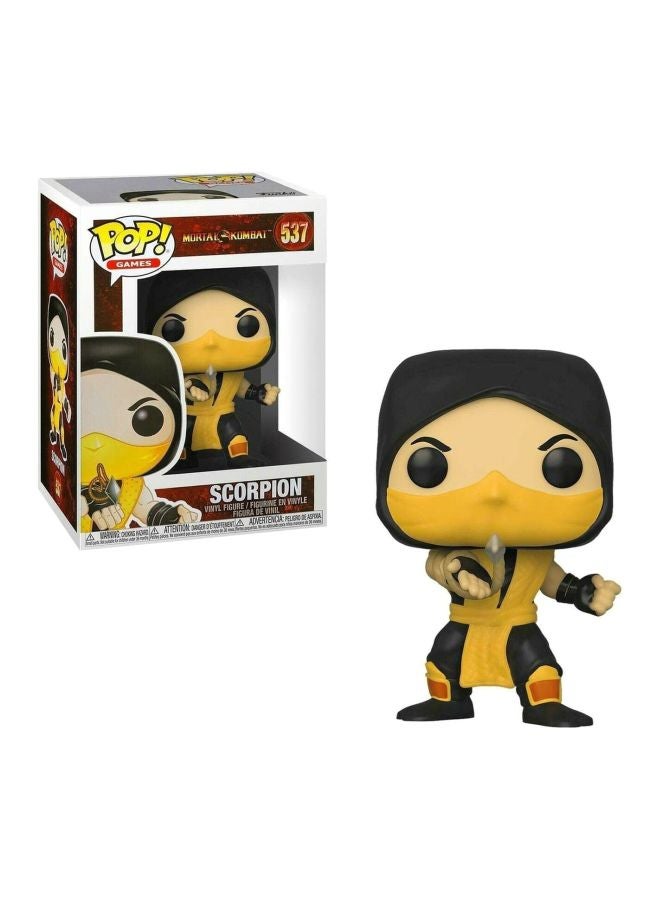Funko - POP! Games Mortal Kombat: Scorpion Bobblehead 3.75inch - Image 1