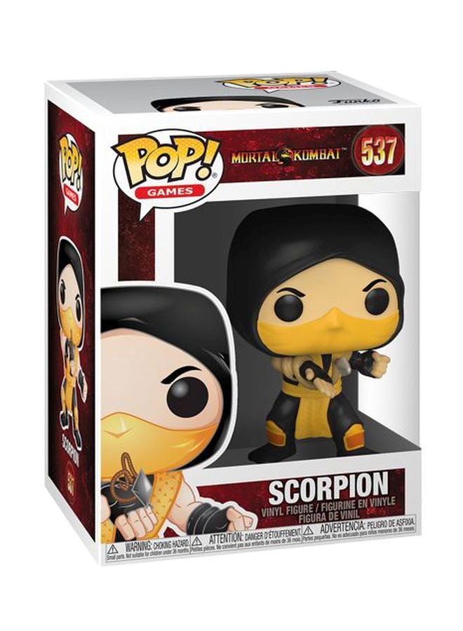 Funko - POP! Games Mortal Kombat: Scorpion Bobblehead 3.75inch - Image 1