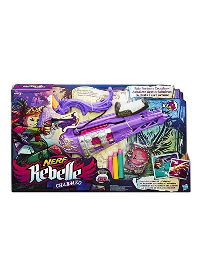 Rebelle Charmed Fair Fortune Crossbow Blaster 17.5x2.5x10.5inch