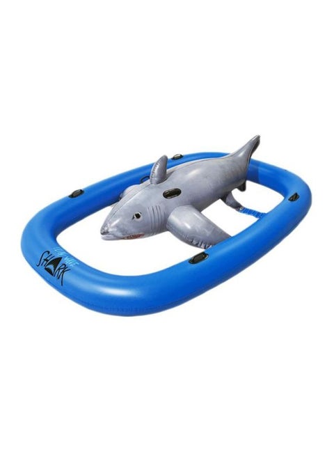 Tidal Wave Shark Inflatable Float 10.2x7inch