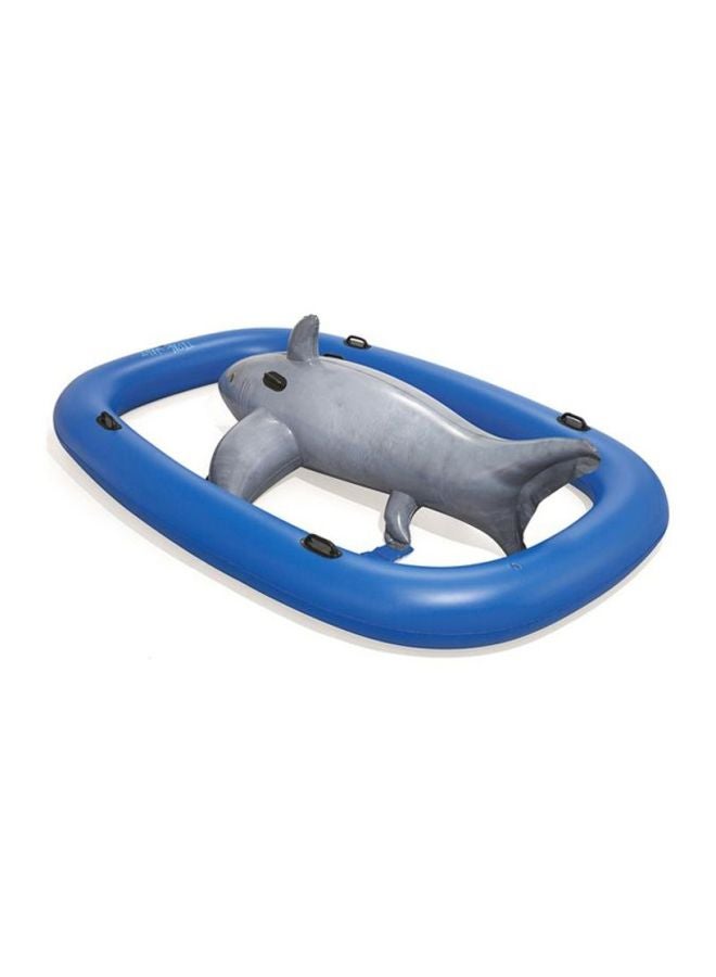 Tidal Wave Shark Inflatable Float 10.2x7inch