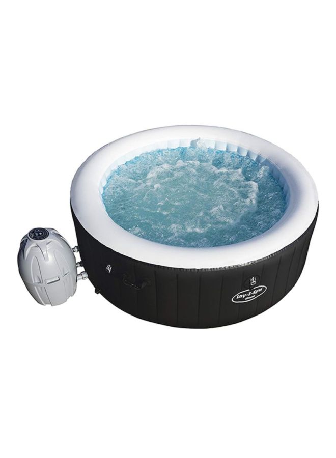 Lay-z-spa 1.80m X 66cm Miami Airjet Black/White 71x26inch