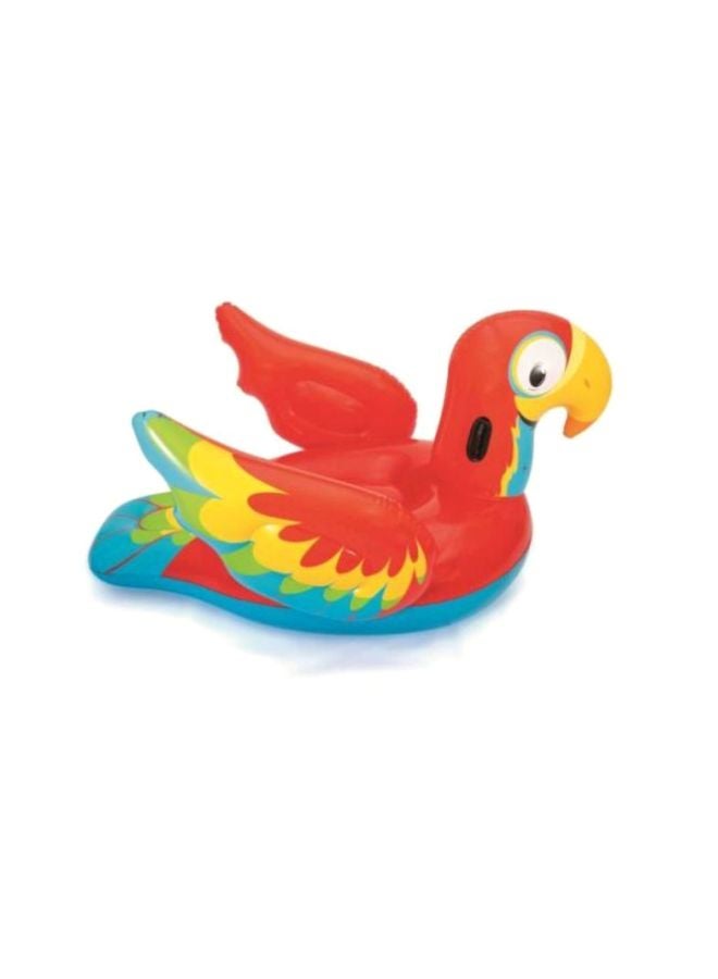 بست واي عوامة سباحة للركوب قابلة للنفخ على شكل الببغاء بيبي 34x12x30سم - Image 2