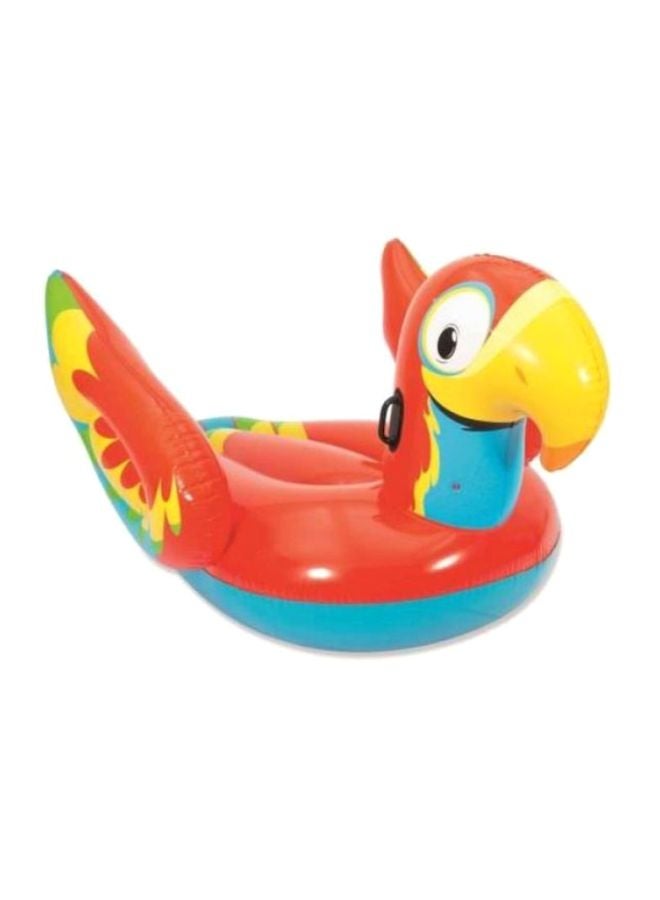 بست واي عوامة سباحة للركوب قابلة للنفخ على شكل الببغاء بيبي 34x12x30سم - Image 3