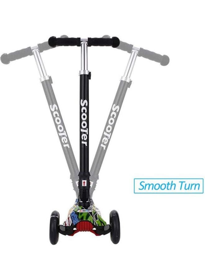 كول بيبي سكوتر دفع قابل للطي مع عجلات بإضاءة LED للأطفال حديثي المشي - Image 3