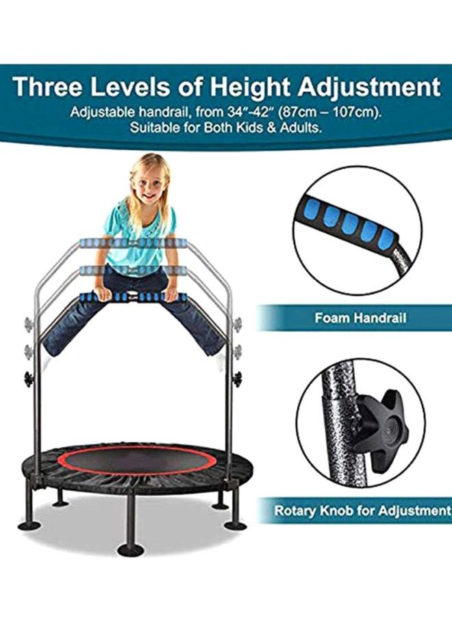Cool Baby Foldable Mini Trampoline 121x121x26cm  - Image 2