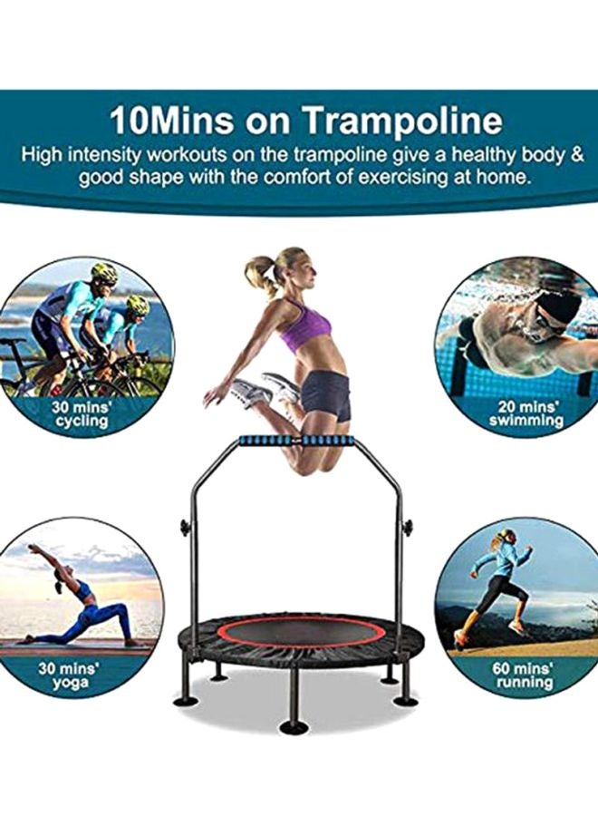 Cool Baby Foldable Mini Trampoline 121x121x26cm  - Image 3