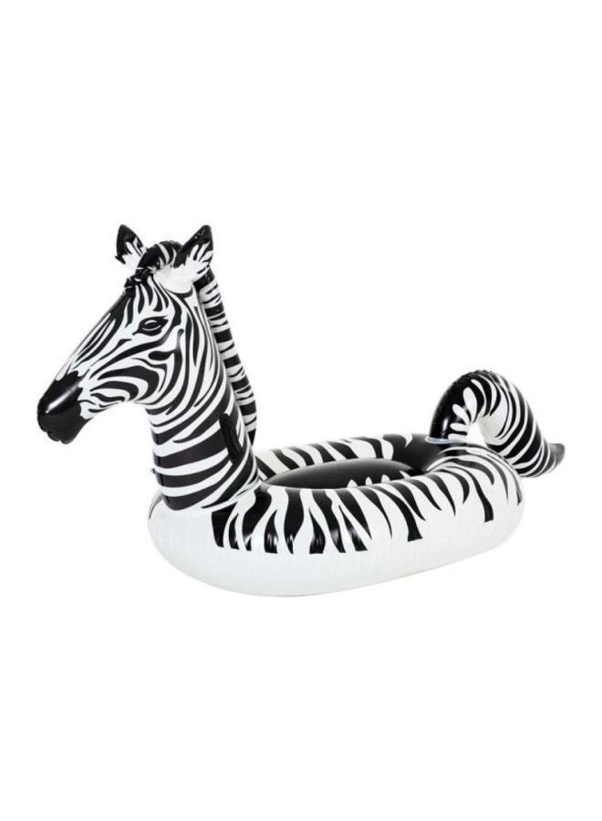 Bestway Zebra Shaped Inflatable Pool Float 41406 2.54x1.42meter - Image 1