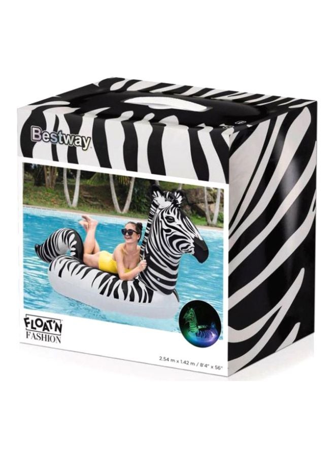 Bestway Zebra Shaped Inflatable Pool Float 41406 2.54x1.42meter - Image 2