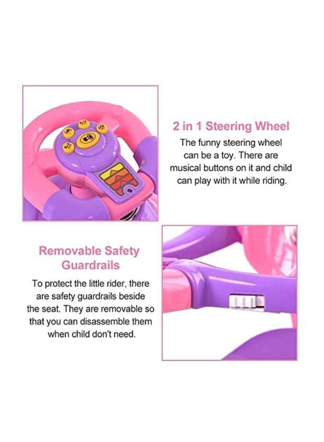 Cool Baby 3-In-1 Push And Pedal Ride On 23x17x33inch - Image 4