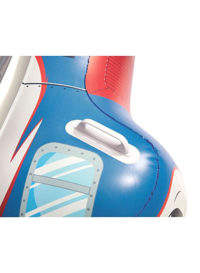 Bestway Galactic Battleship Shaped Inflatable Pool Float 118x87x118cm - Image 5