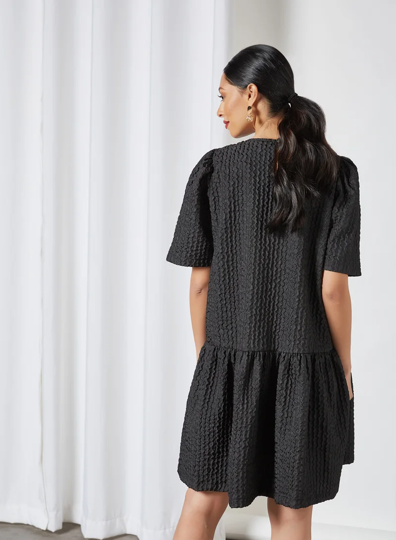 NOISY MAY Ariel Mini Dress Black