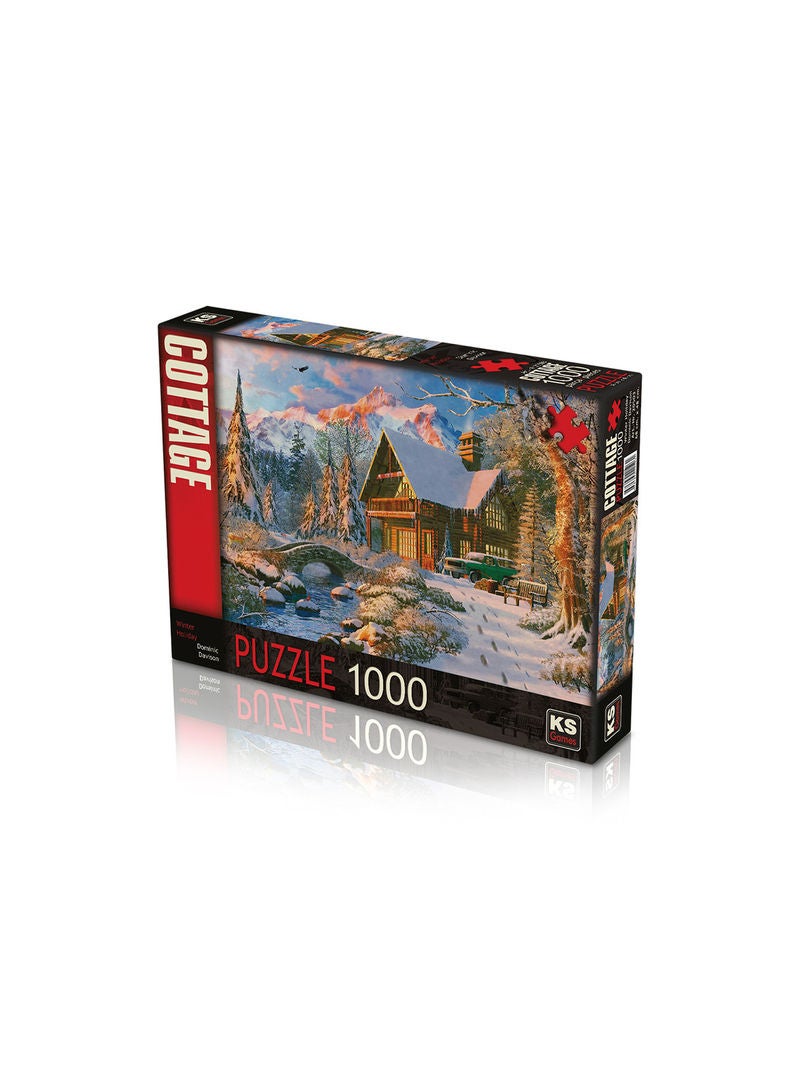 Puzzle 1000 Pcs Winter Holiday 48 x 68cm - v1612648314/N43909637A_1