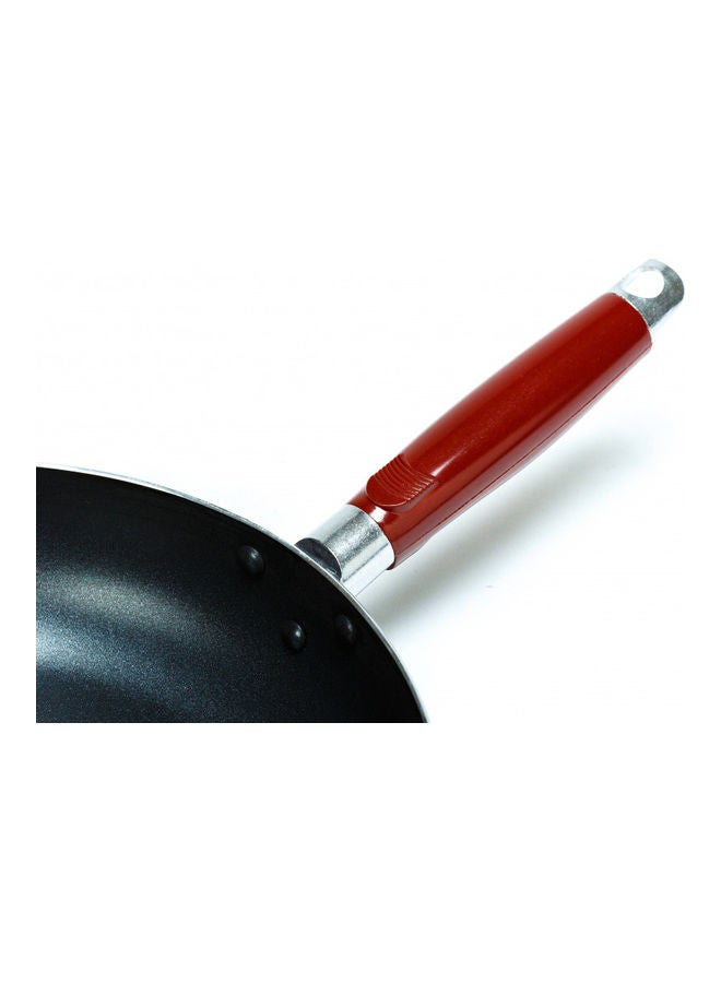 Badraig Non Stick Frying Pan Black/Red 26cm - Image 3