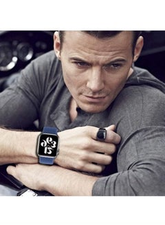 D'VOGUE Replacement Strap For Apple iWatch Series 6/SE/5/4/3/2/2 Blue  - Image 3