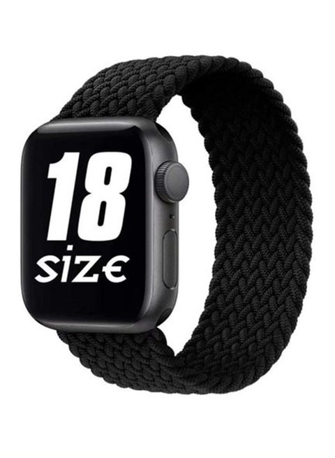 Replacement Strap For Apple iWatch Series 6/SE/5/4/3/2/2 Black