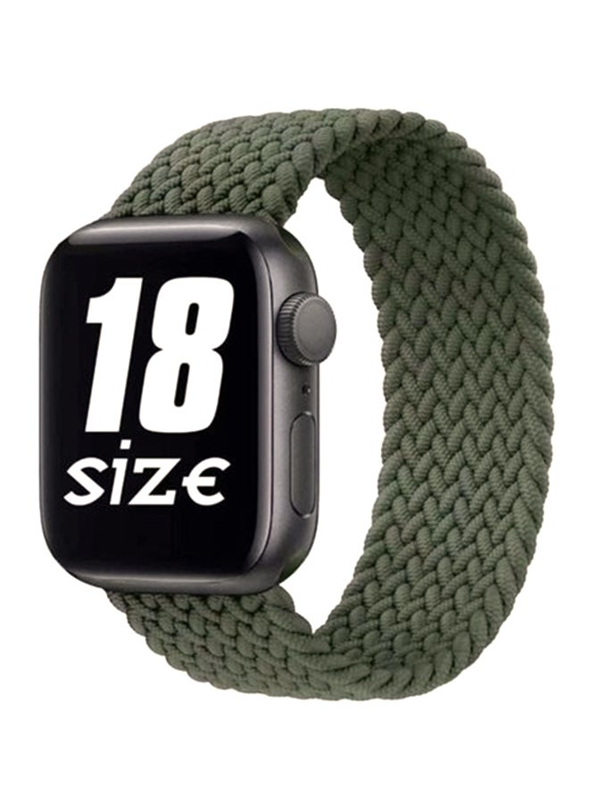 D'VOGUE - Replacement Strap For Apple iWatch Series 6/SE/5/4/3/2/2 Green - Image 1