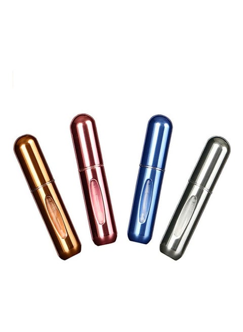 4-Piece Travel Perfume Bottle Multicolour