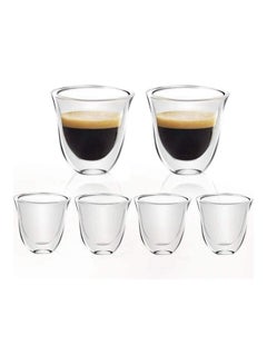 Lushh 8-Piece Tea Set Clear 600ml  - Image 4