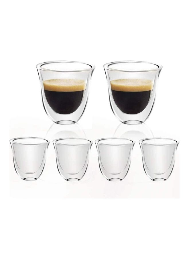 Lushh 8-Piece Tea Set Clear 600ml  - Image 4