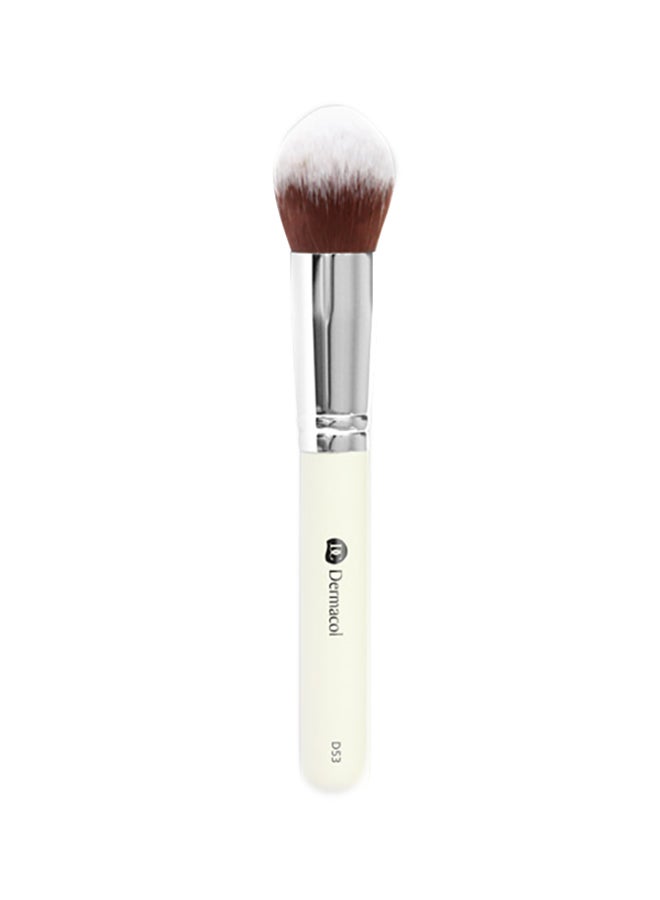 Dermacol D53 Blush And Coutouring Brush White 